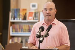 July 24, 2022: Senator Marty Flynn hosted a community Book Bash on Sunday, July 24 to promote childhood literacy and launch a month-long book donation drive in partnership with the Lackawanna County Library System.