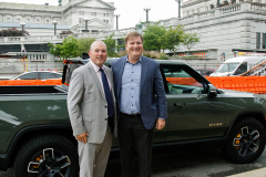 June 14, 2022: Senator Flynn Meets with Representatives from the Electric Car Industry.