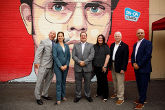 August 9, 2022: Senator Flynn joined officials from the state Department of Community and Economic Development to announce that the United Neighborhood Center (UNC) of Northeastern PA has received Pennsylvania's newest Keystone Communities Program Elm Street Designation.