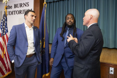 August 4, 2023: Sens. Miller and Flynn today joined Gov. Josh Shapiro at the United Community Center in Scranton for the signing of HB1100 which creates the first expansion of the Property Tax and Rent Rebate Program in more than 15 years.