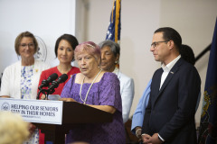 August 4, 2023: Sens. Miller and Flynn today joined Gov. Josh Shapiro at the United Community Center in Scranton for the signing of HB1100 which creates the first expansion of the Property Tax and Rent Rebate Program in more than 15 years.