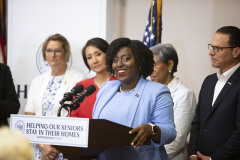 August 4, 2023: Sens. Miller and Flynn today joined Gov. Josh Shapiro at the United Community Center in Scranton for the signing of HB1100 which creates the first expansion of the Property Tax and Rent Rebate Program in more than 15 years.