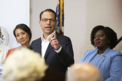 August 4, 2023: Sens. Miller and Flynn today joined Gov. Josh Shapiro at the United Community Center in Scranton for the signing of HB1100 which creates the first expansion of the Property Tax and Rent Rebate Program in more than 15 years.