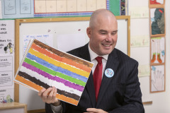 October 4, 2022: Sen. Flynn today visited Luzerne County Head Start’s Beeker Street facility in Wilkes-Barre to read to students.