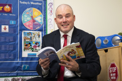 October 4, 2022: Sen. Flynn today visited Luzerne County Head Start’s Beeker Street facility in Wilkes-Barre to read to students.