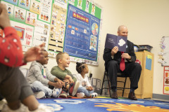 October 4, 2022: Sen. Flynn today visited Luzerne County Head Start’s Beeker Street facility in Wilkes-Barre to read to students.