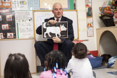 October 4, 2022: Sen. Flynn today visited Luzerne County Head Start’s Beeker Street facility in Wilkes-Barre to read to students.
