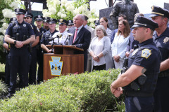 July 26, 2022: Senator Flynn Celebrates Legislation Honoring Scranton Police Officer John Wilding.