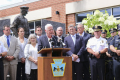 July 26, 2022: Senator Flynn Celebrates Legislation Honoring Scranton Police Officer John Wilding.