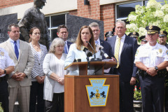 July 26, 2022: Senator Flynn Celebrates Legislation Honoring Scranton Police Officer John Wilding.