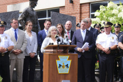 July 26, 2022: Senator Flynn Celebrates Legislation Honoring Scranton Police Officer John Wilding.