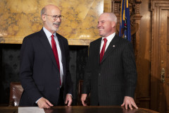 November 15, 2022: Senator Flynn attends bill signing for HB 1486