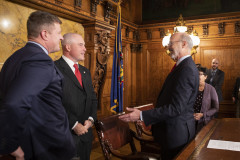 November 15, 2022: Senator Flynn attends bill signing for HB 1486