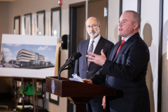 12–16-21 Sen Flynn Gov Wolf Scranton Tour