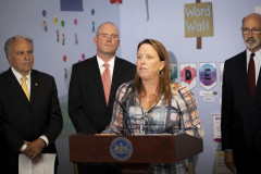 September 29, 2022:  Senator Flynn Joins Governor Wolf at Kiddie Space Heights in Wilkes-Barre to Discuss Child Care Tax Credits