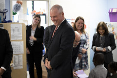 September 29, 2022:  Senator Flynn Joins Governor Wolf at Kiddie Space Heights in Wilkes-Barre to Discuss Child Care Tax Credits
