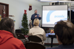 November 30, 2022: Sen. Flynn hosts a Pennie Town Hall at the Taylor Community Library in Lackawanna County
