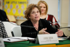 November 18, 2022: State Senator Katie Muth (D- Berks/Chester/Montgomery), Chair of the Senate Democratic Policy Committee, joined state Senator Marty Flynn (D-Lackawanna/Luzerne) to host a public hearing at the Fricchione Early Learning Center at Marywood University on access to early childhood education and literacy issues facing Pennsylvania students.