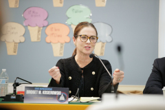 November 18, 2022: State Senator Katie Muth (D- Berks/Chester/Montgomery), Chair of the Senate Democratic Policy Committee, joined state Senator Marty Flynn (D-Lackawanna/Luzerne) to host a public hearing at the Fricchione Early Learning Center at Marywood University on access to early childhood education and literacy issues facing Pennsylvania students.