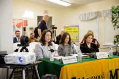 November 18, 2022: State Senator Katie Muth (D- Berks/Chester/Montgomery), Chair of the Senate Democratic Policy Committee, joined state Senator Marty Flynn (D-Lackawanna/Luzerne) to host a public hearing at the Fricchione Early Learning Center at Marywood University on access to early childhood education and literacy issues facing Pennsylvania students.