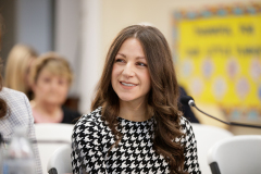 November 18, 2022: State Senator Katie Muth (D- Berks/Chester/Montgomery), Chair of the Senate Democratic Policy Committee, joined state Senator Marty Flynn (D-Lackawanna/Luzerne) to host a public hearing at the Fricchione Early Learning Center at Marywood University on access to early childhood education and literacy issues facing Pennsylvania students.