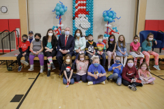 March 4, 2022: Senator Flynns Visits Scranton Elementary Schools for Read Across America.