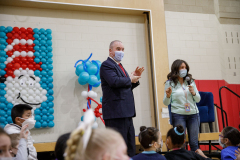 March 4, 2022: Senator Flynns Visits Scranton Elementary Schools for Read Across America.