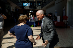 September 9, 2022:  Senator Marty Flynn  in partnership with Representatives Thom Welby, Kyle Mullins, and Bridget Kosierowsiki host a senior fair. The event will featured more than 50 community vendors offering assistance and information on health and wellness, finances, transportation resources, and personal care services. Attendees were also able to receive a free flu shot.