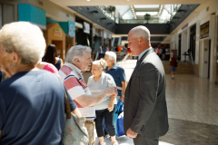 September 9, 2022:  Senator Marty Flynn  in partnership with Representatives Thom Welby, Kyle Mullins, and Bridget Kosierowsiki host a senior fair. The event will featured more than 50 community vendors offering assistance and information on health and wellness, finances, transportation resources, and personal care services. Attendees were also able to receive a free flu shot.