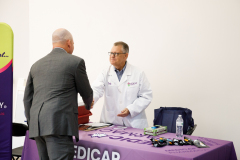 September 9, 2022:  Senator Marty Flynn  in partnership with Representatives Thom Welby, Kyle Mullins, and Bridget Kosierowsiki host a senior fair. The event will featured more than 50 community vendors offering assistance and information on health and wellness, finances, transportation resources, and personal care services. Attendees were also able to receive a free flu shot.