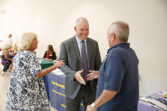 September 9, 2022:  Senator Marty Flynn  in partnership with Representatives Thom Welby, Kyle Mullins, and Bridget Kosierowsiki host a senior fair. The event will featured more than 50 community vendors offering assistance and information on health and wellness, finances, transportation resources, and personal care services. Attendees were also able to receive a free flu shot.