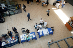September 9, 2022:  Senator Marty Flynn  in partnership with Representatives Thom Welby, Kyle Mullins, and Bridget Kosierowsiki host a senior fair. The event will featured more than 50 community vendors offering assistance and information on health and wellness, finances, transportation resources, and personal care services. Attendees were also able to receive a free flu shot.