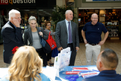 September 9, 2022:  Senator Marty Flynn  in partnership with Representatives Thom Welby, Kyle Mullins, and Bridget Kosierowsiki host a senior fair. The event will featured more than 50 community vendors offering assistance and information on health and wellness, finances, transportation resources, and personal care services. Attendees were also able to receive a free flu shot.