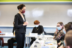 January 13, 2022: Sen. Flynn  hosted more than two dozen student ambassadors from school districts in Northeast Pennsylvania to discuss lawmaker responsibilities and possible career choices in government.  The program, held at Lackawanna College, included local state representatives.