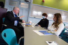 January 13, 2022: Sen. Flynn  hosted more than two dozen student ambassadors from school districts in Northeast Pennsylvania to discuss lawmaker responsibilities and possible career choices in government.  The program, held at Lackawanna College, included local state representatives.