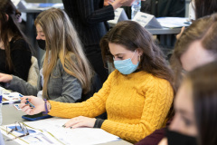 January 13, 2022: Sen. Flynn  hosted more than two dozen student ambassadors from school districts in Northeast Pennsylvania to discuss lawmaker responsibilities and possible career choices in government.  The program, held at Lackawanna College, included local state representatives.