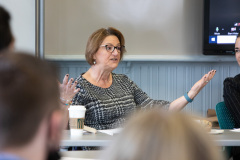 January 13, 2022: Sen. Flynn  hosted more than two dozen student ambassadors from school districts in Northeast Pennsylvania to discuss lawmaker responsibilities and possible career choices in government.  The program, held at Lackawanna College, included local state representatives.