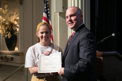 May 19, 2022: Sen. Flynn hosted final presentations for his Student Ambassador Program at Lackawanna College in Scranton.