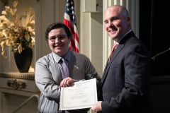 May 19, 2022: Sen. Flynn hosted final presentations for his Student Ambassador Program at Lackawanna College in Scranton.