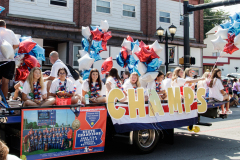 August 23, 2022: Senator Flynn Walks in Pittston Tomato Parade.
