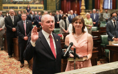 Senator Marty Flynn Sworn in to Serve the 22nd Senatorial District