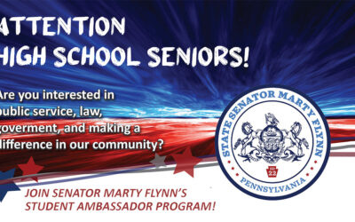 Senator Flynn’s Student Ambassador Program Now Accepting Applications