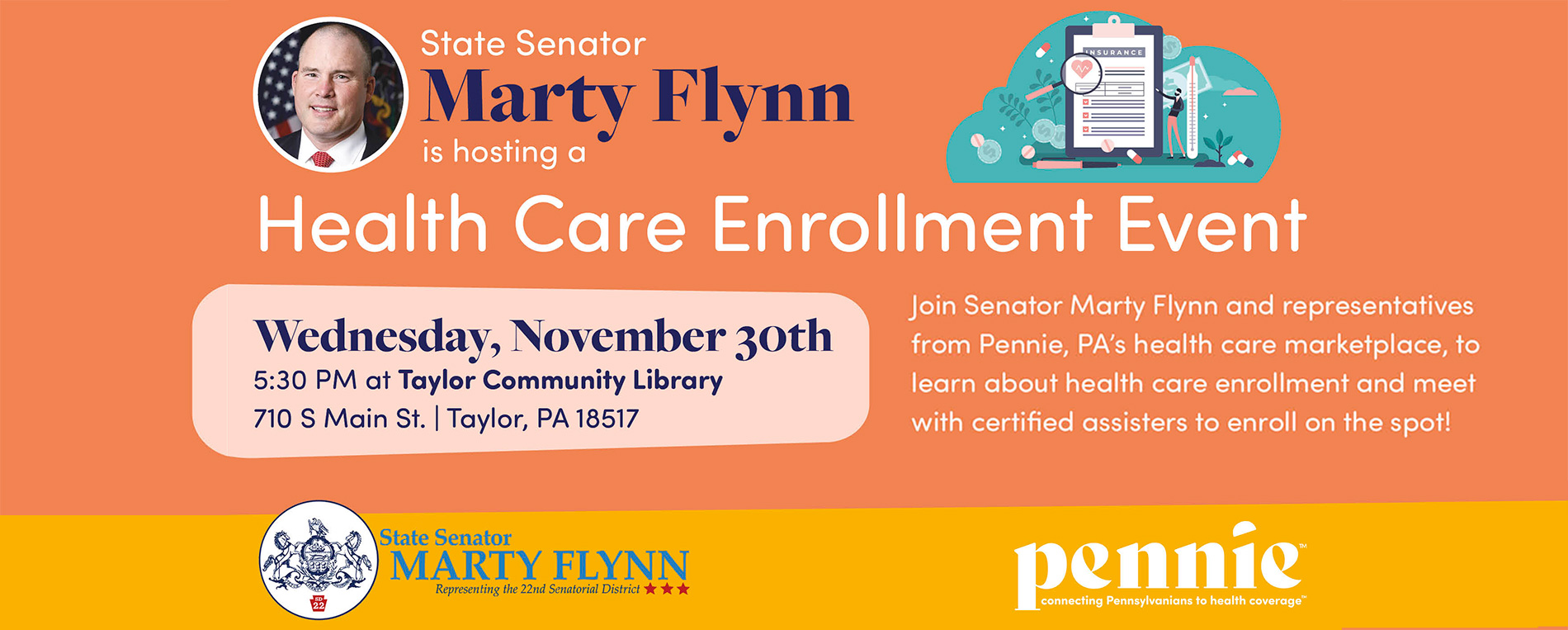 Health Care Enrollment Event - November 30, 2022