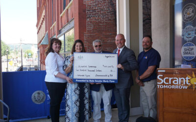 Senator Marty Flynn Presents $200,000 Check to Launch Scranton Tomorrow Ambassador Program